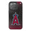Los Angeles Angels Linen Bling Phone Case for Apple iPhone