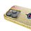 Los Angeles Angels Linen Bling Phone Case for Apple iPhone
