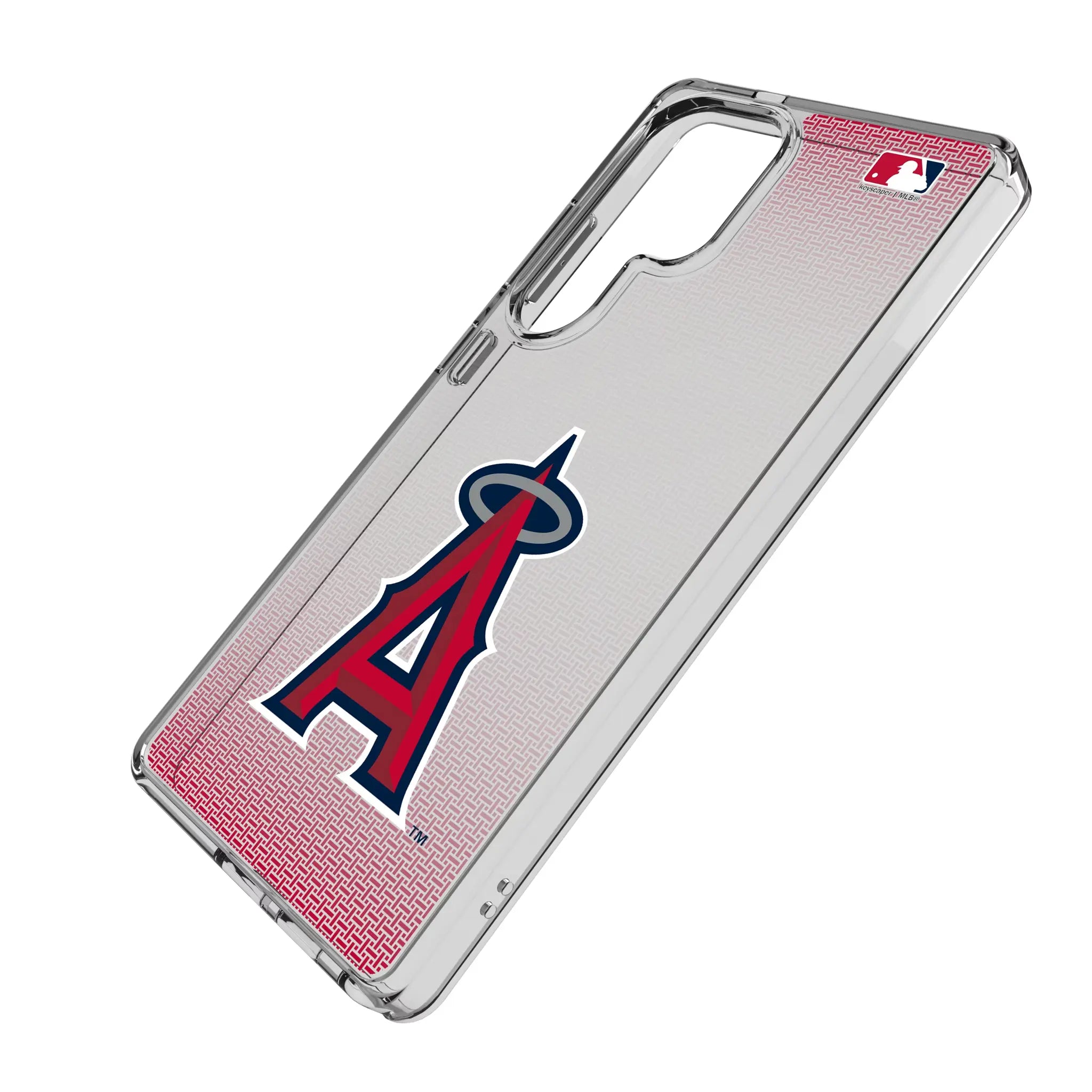 Los Angeles Angels Linen Clear Phone Case for Samsung Galaxy