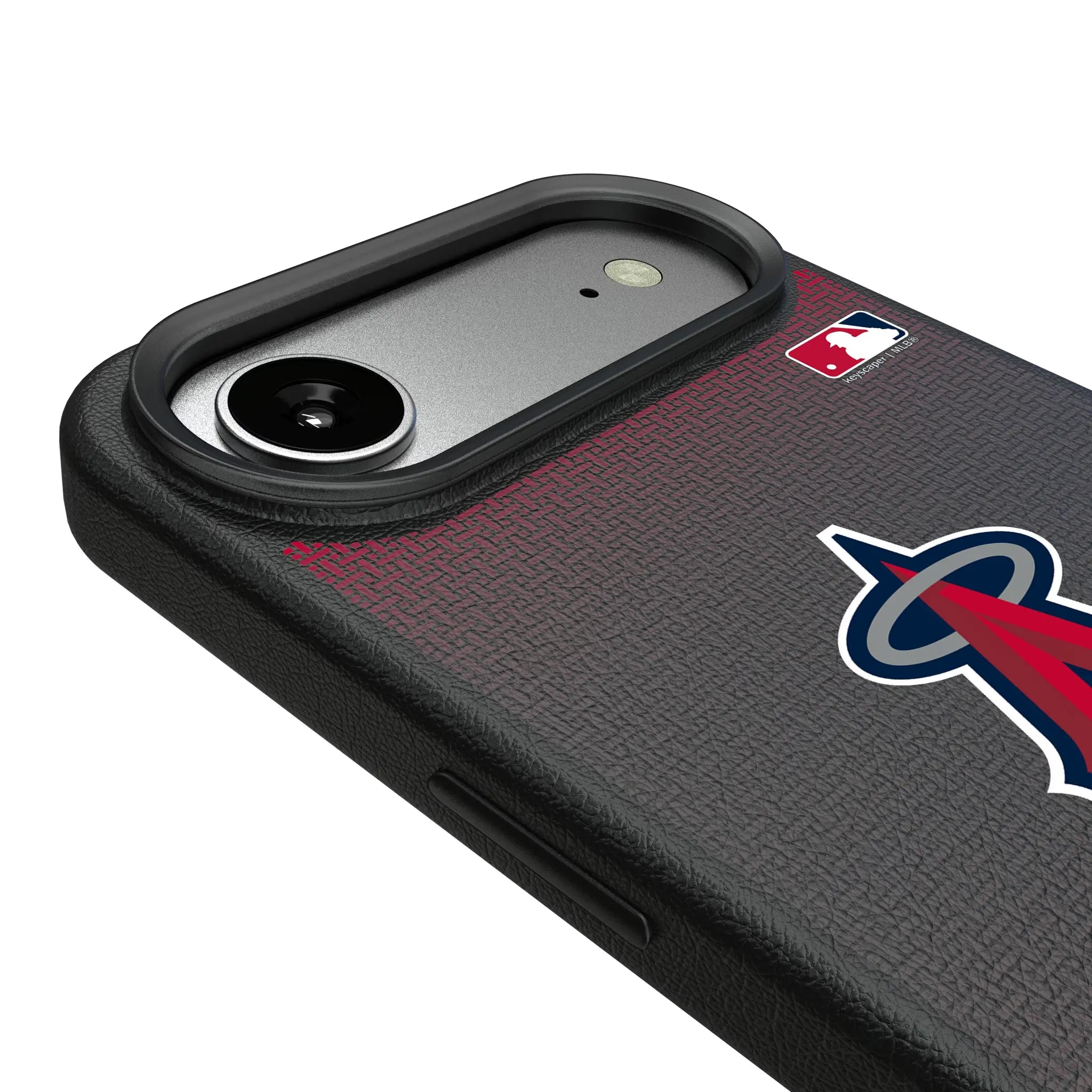 Los Angeles Angels Linen MagSafe Compatible Phone Case for Apple iPhone