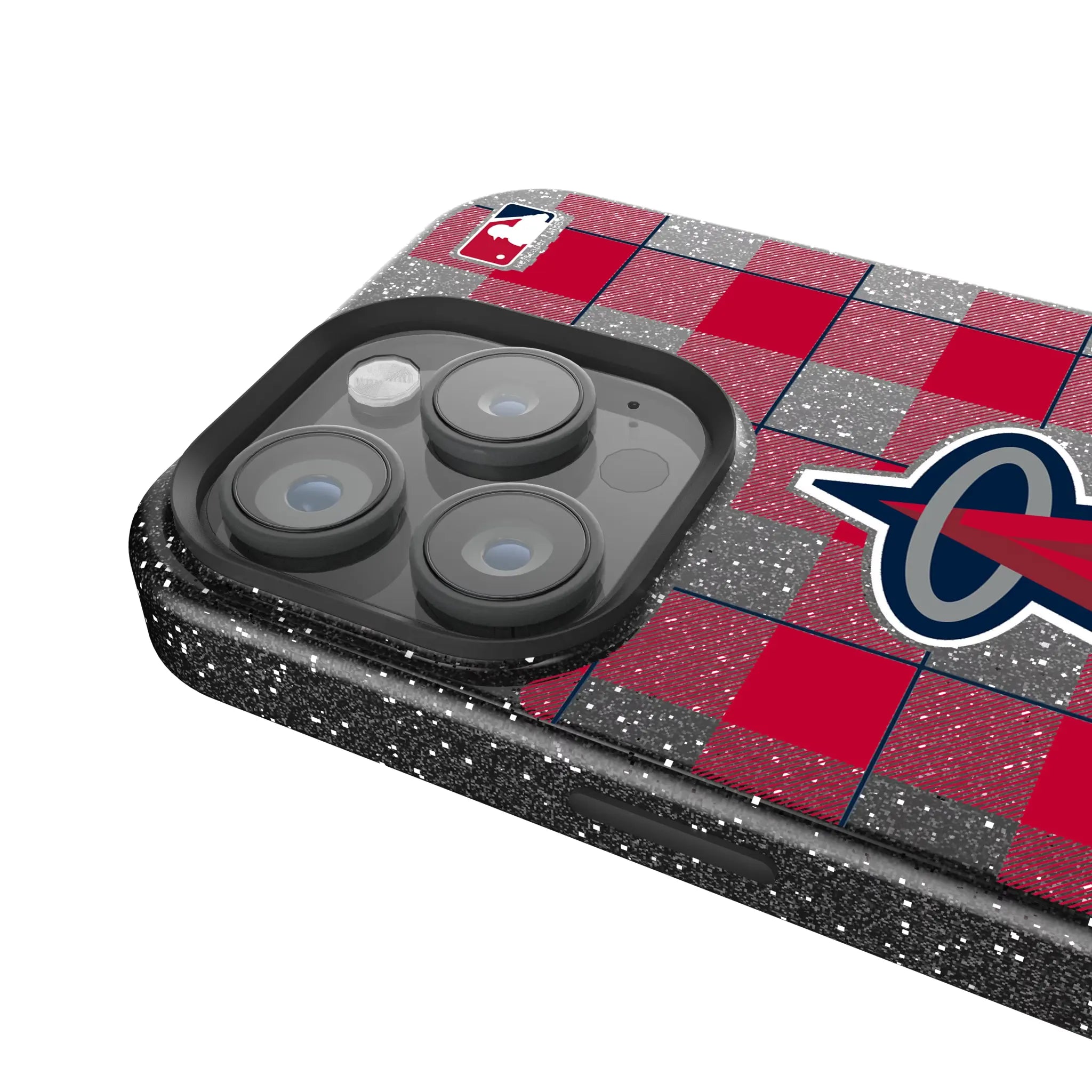 Los Angeles Angels Plaid Bling Phone Case