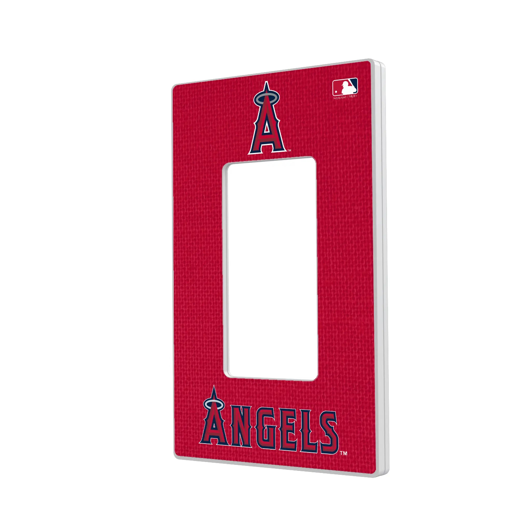 Los Angeles Angels Solid Hidden-Screw Light Switch Plate