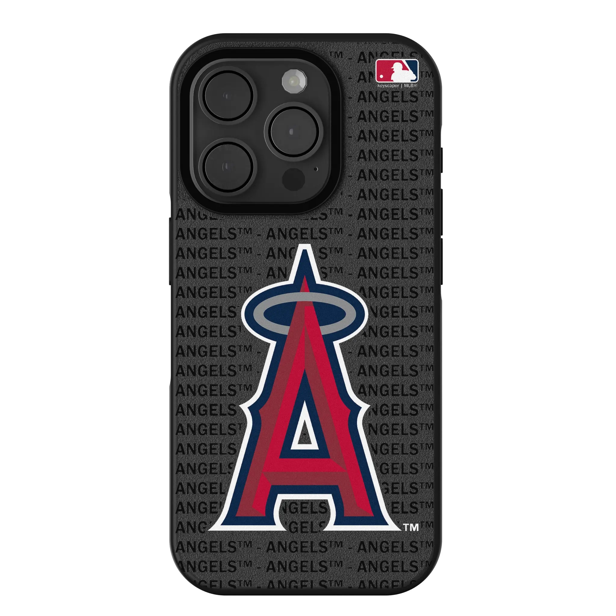 Los Angeles Angels Text Backdrop Bump Phone Case