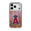 Los Angeles Angels Text Backdrop Glitter Phone Case