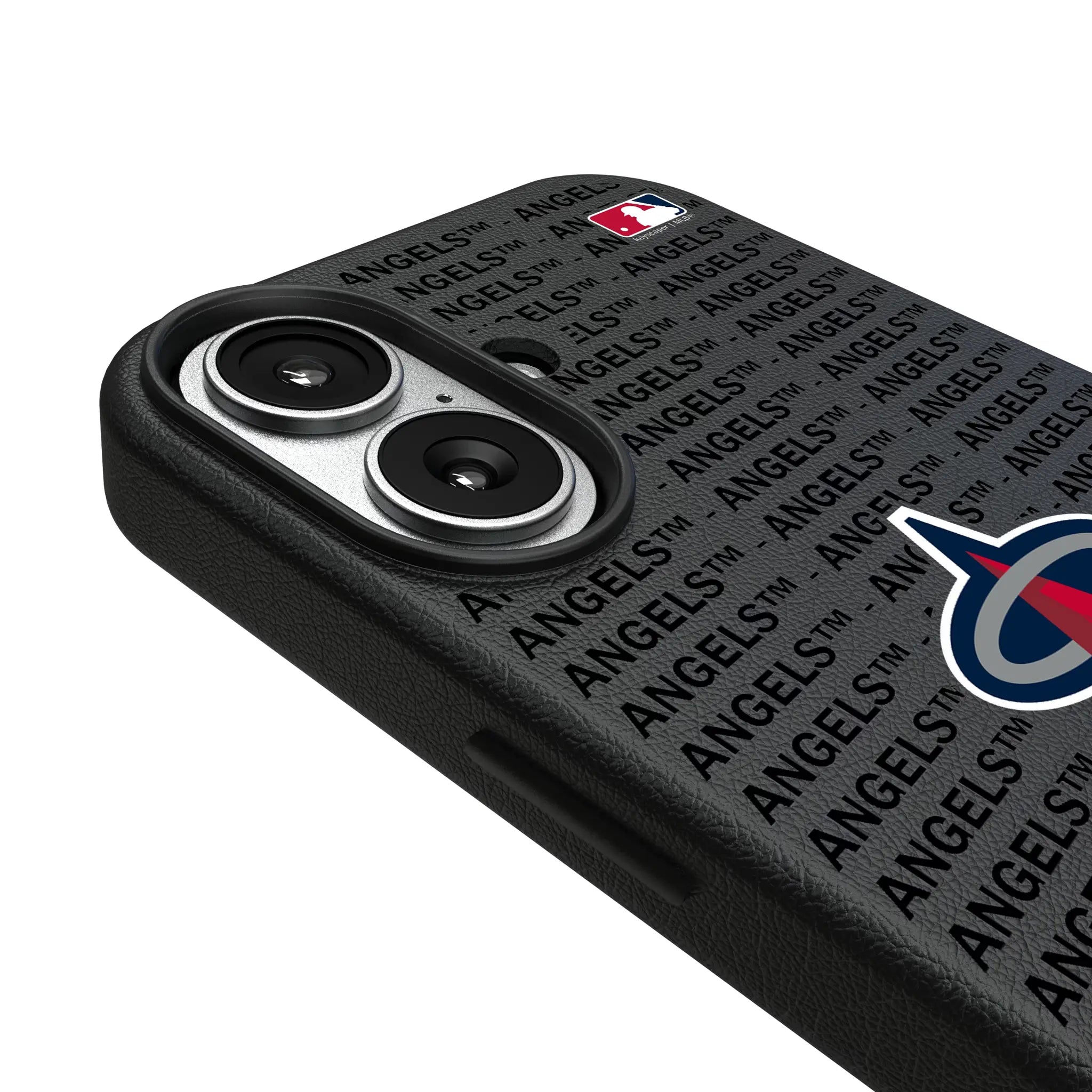 Los Angeles Angels Text Backdrop MagSafe Compatible Phone Case for Apple iPhone