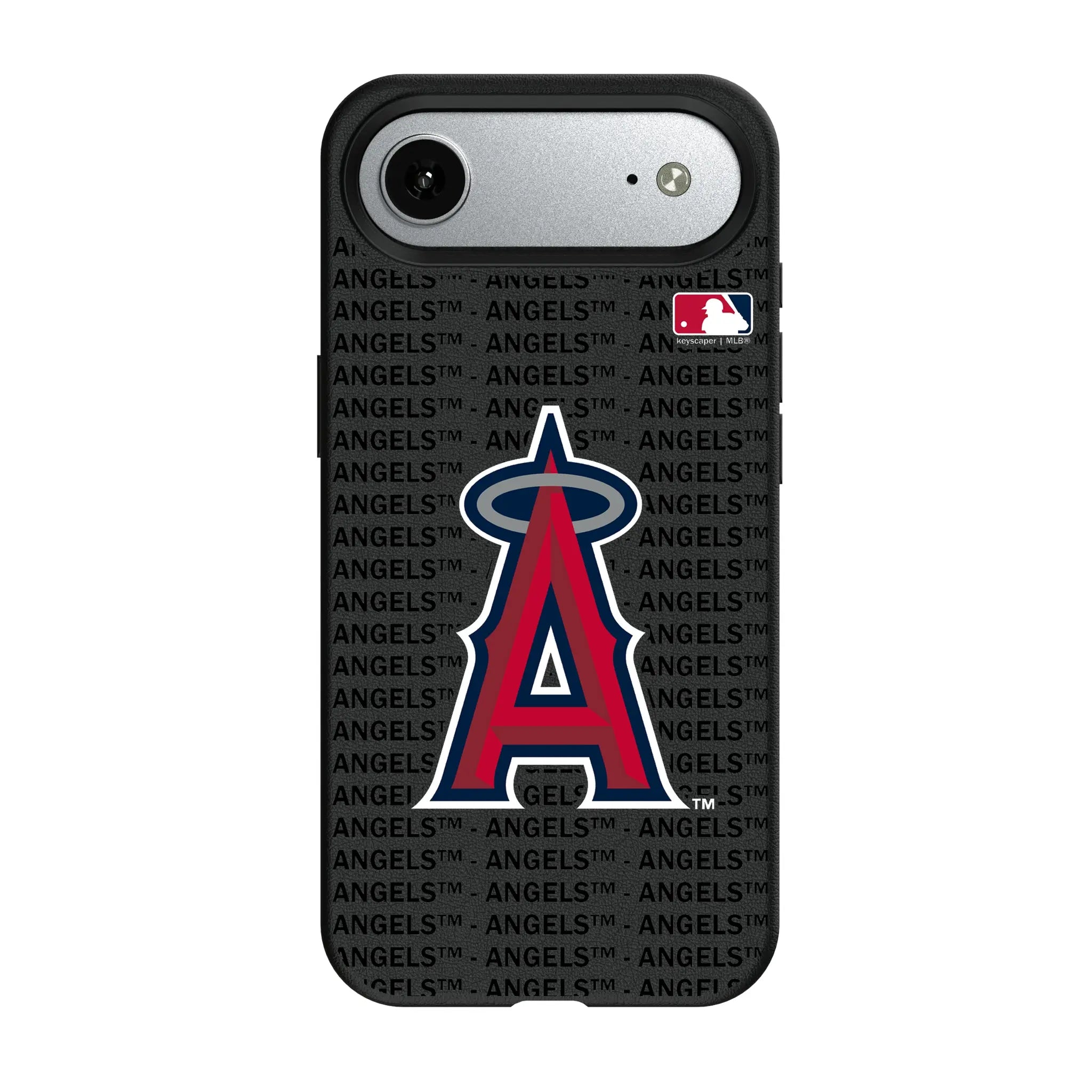 Los Angeles Angels Text Backdrop MagSafe Compatible Phone Case for Apple iPhone