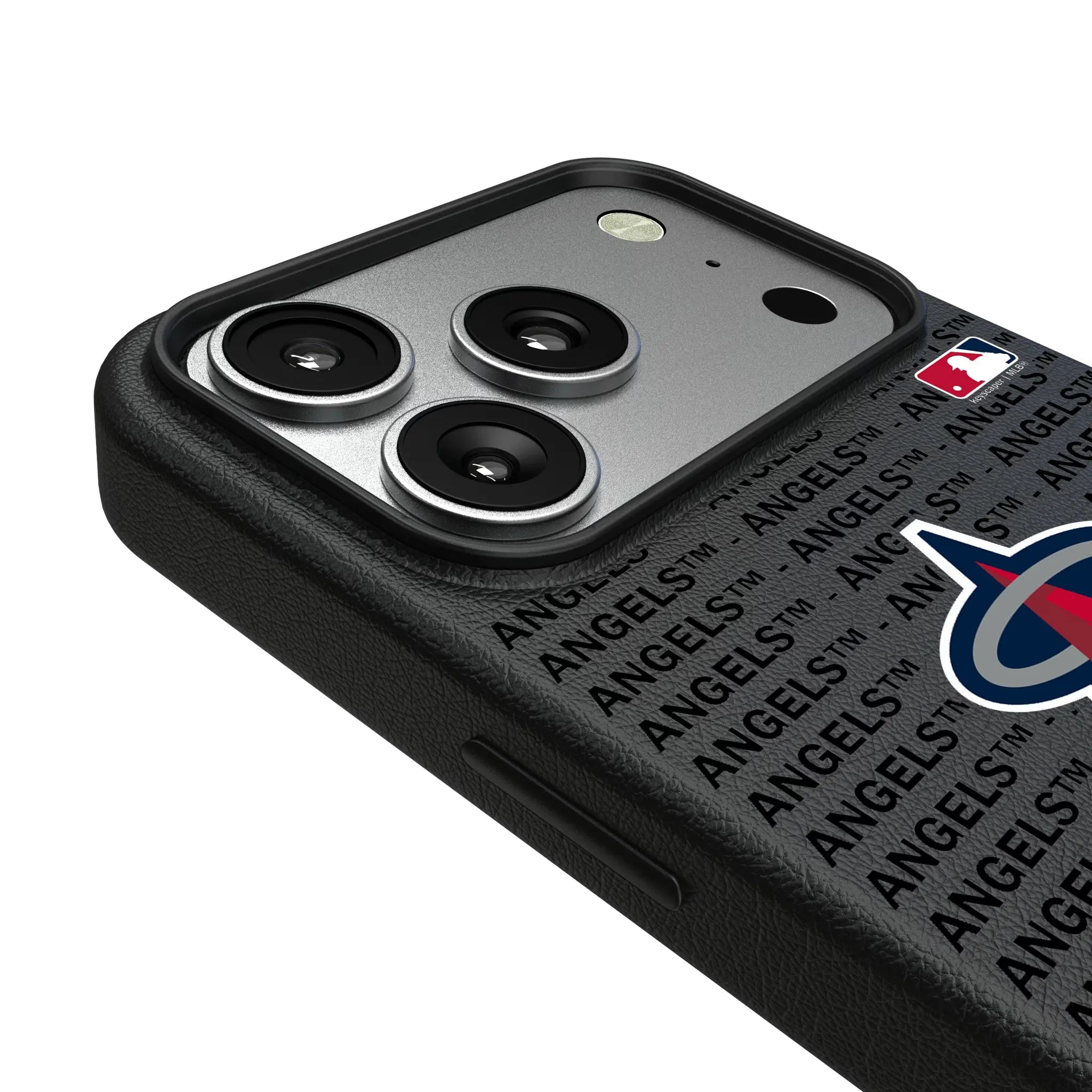 Los Angeles Angels Text Backdrop MagSafe Compatible Phone Case for Apple iPhone