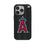 Los Angeles Angels Text Backdrop MagSafe Compatible Phone Case for Apple iPhone