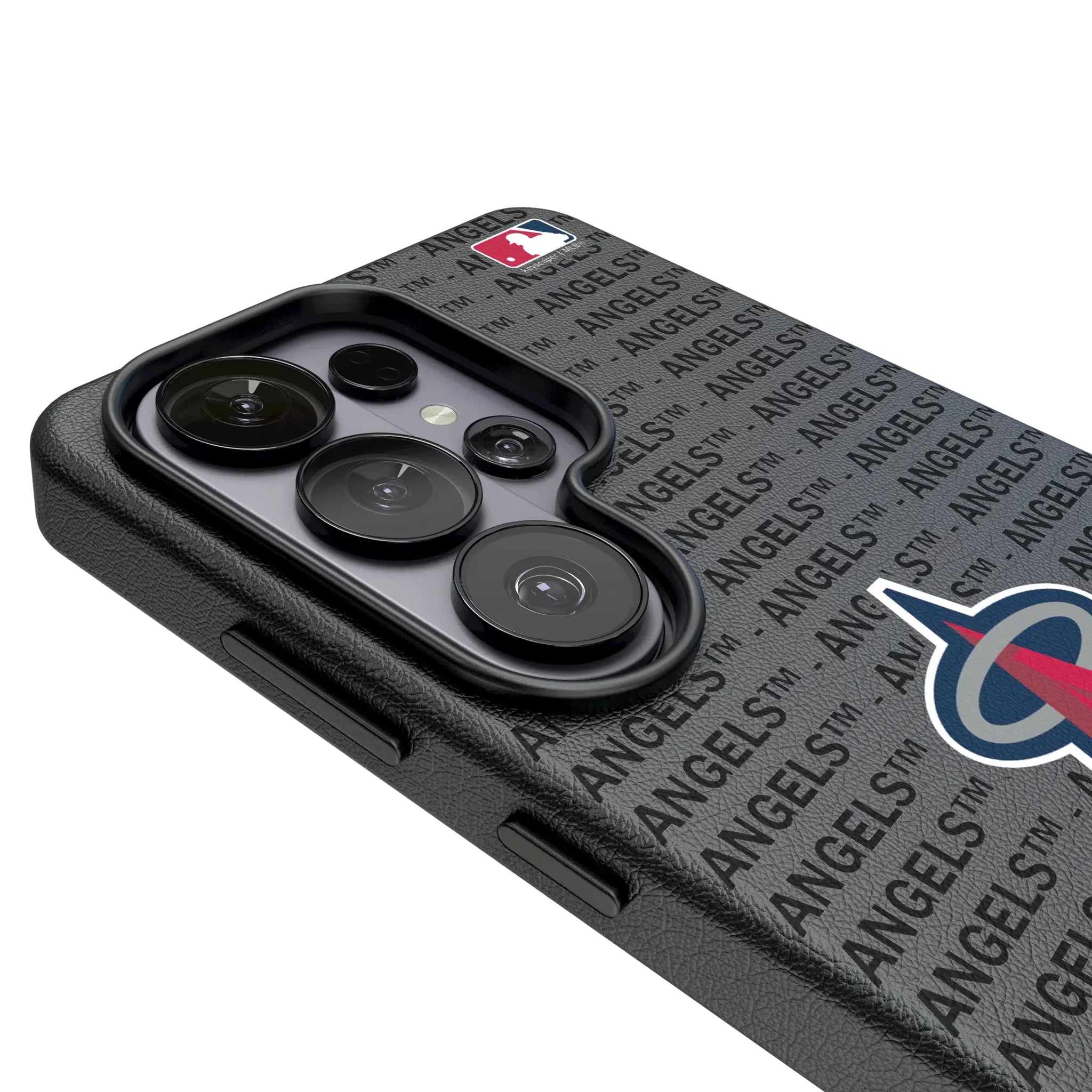 Los Angeles Angels Text Backdrop MagSafe Compatible Phone Case for Samsung Galaxy