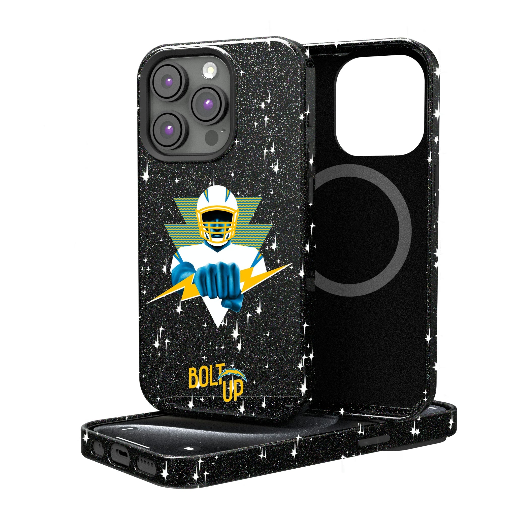 Los Angeles Chargers 2024 Illustrated Limited Edition Bling Phone Case