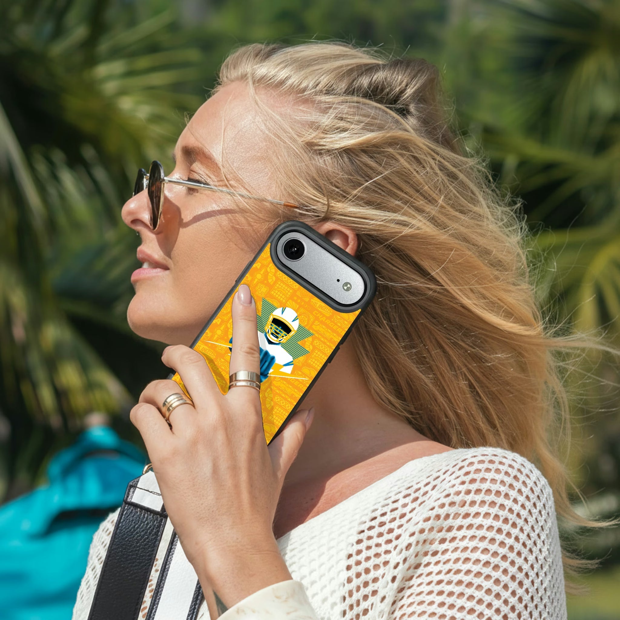 Los Angeles Chargers 2024 Illustrated Limited Edition Bump Phone Case - Sports Gifts, Sports Memorabilia, Sports Collectibles, Fan Shop