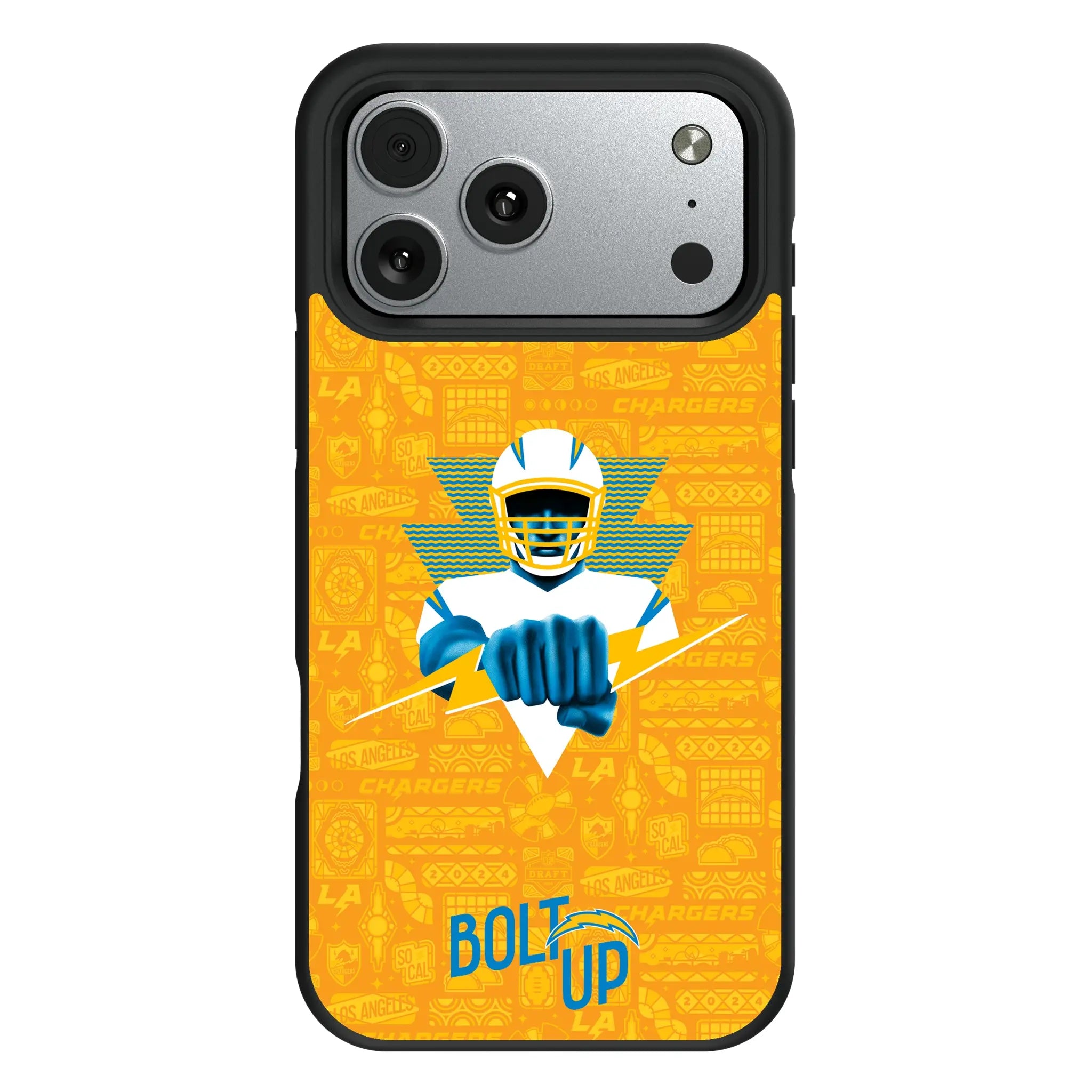 Los Angeles Chargers 2024 Illustrated Limited Edition Bump Phone Case