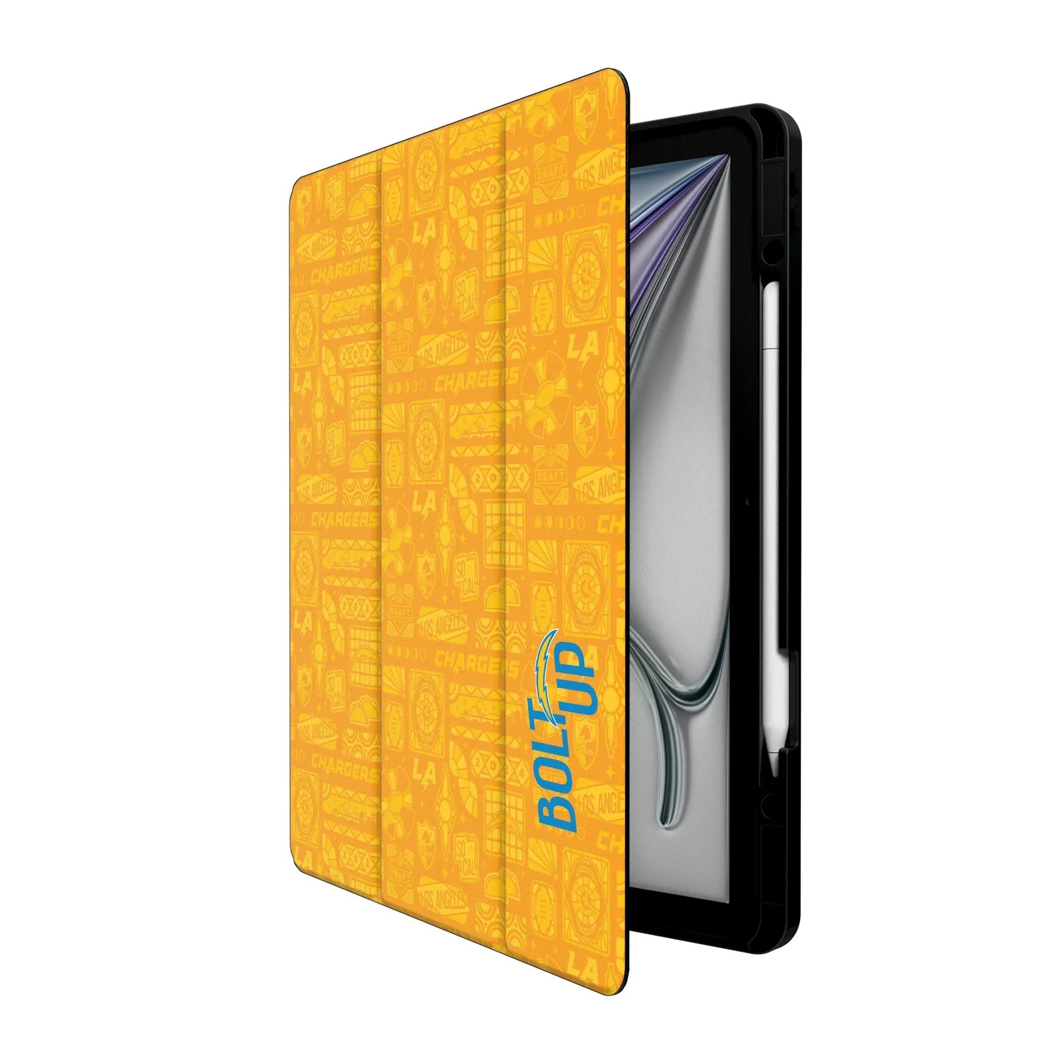 Los Angeles Chargers 2024 Illustrated Limited Edition Tablet Case for Apple iPad