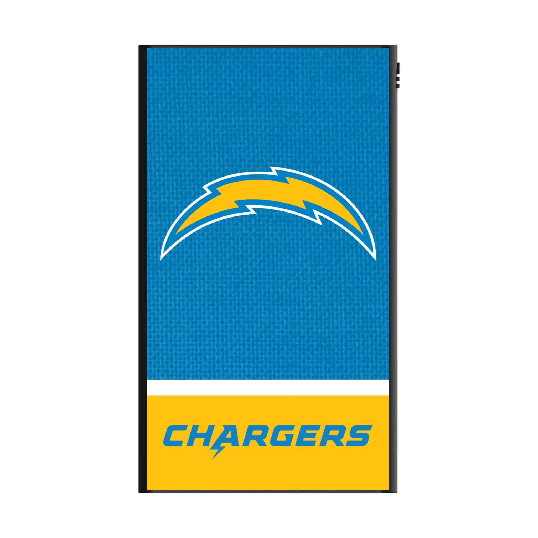 Los Angeles Chargers Endzone Solid 5000mAh Flat Powerbank