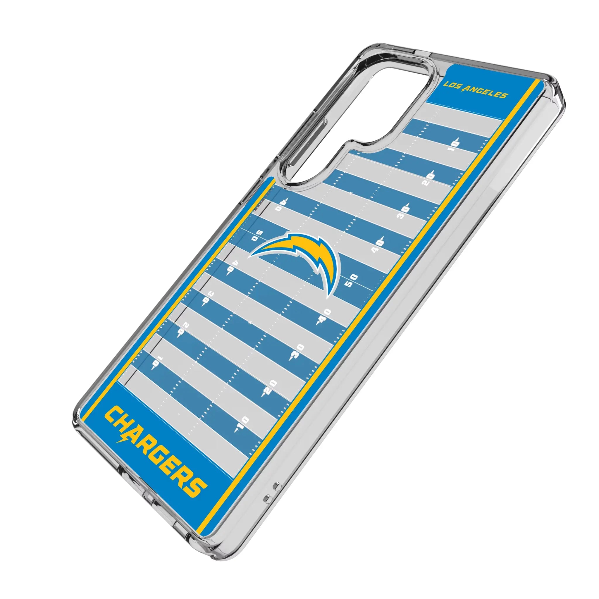Los Angeles Chargers Field Clear Phone Case for Samsung Galaxy