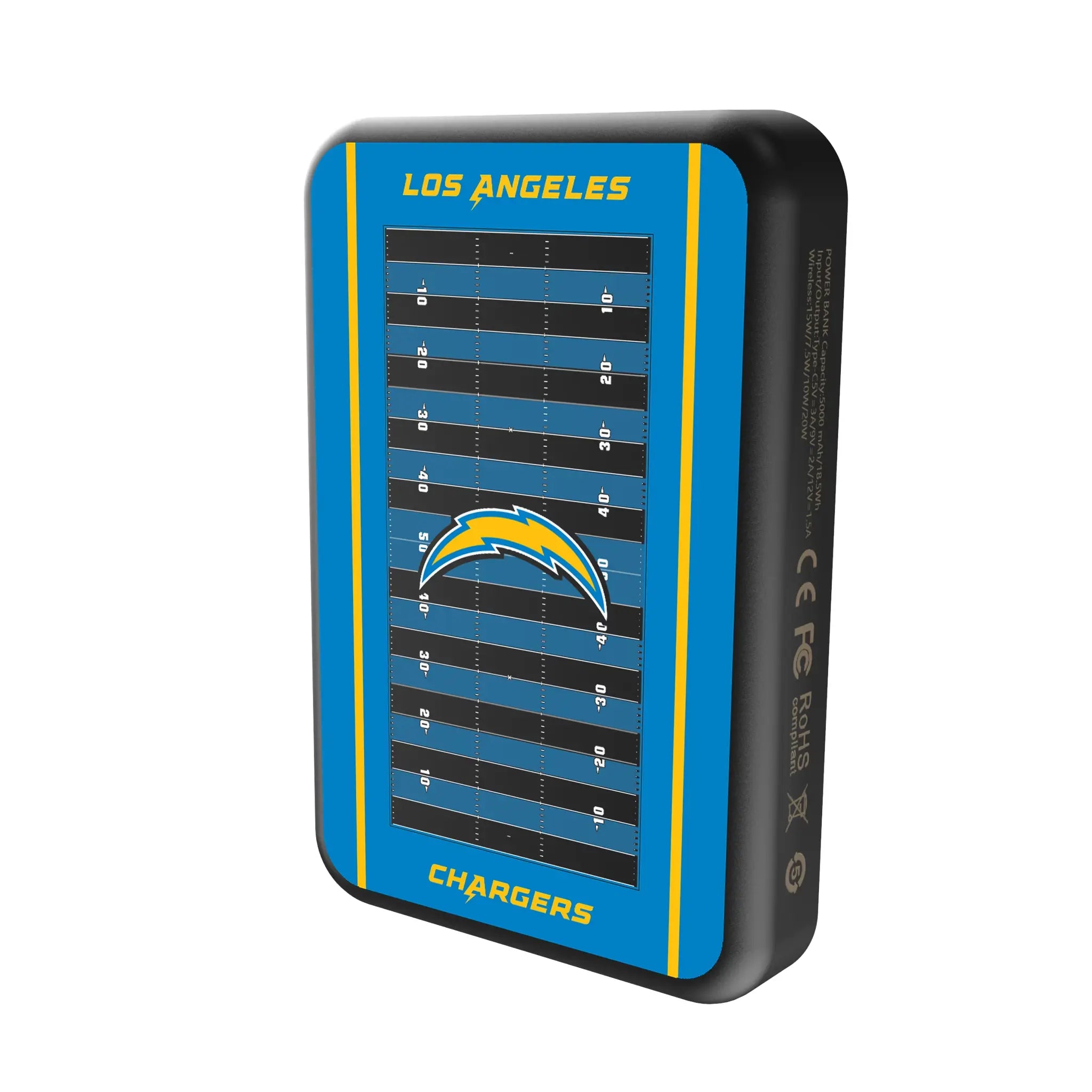 Los Angeles Chargers Field Wireless Mag Power Bank