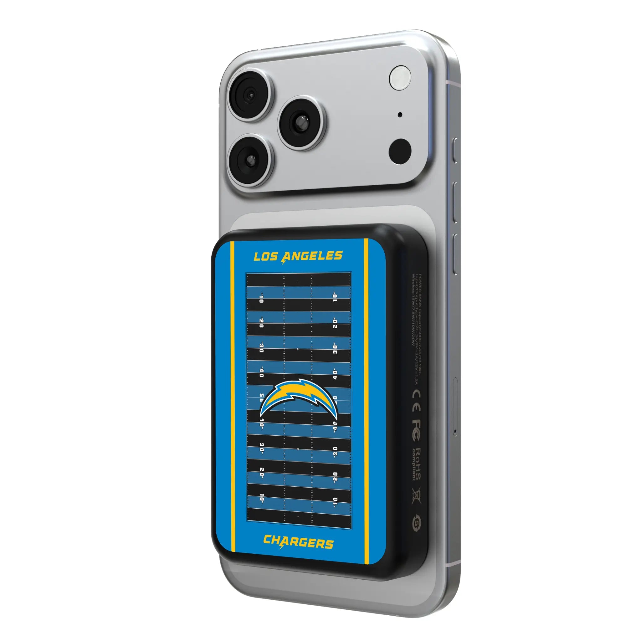 Los Angeles Chargers Field Wireless Mag Power Bank