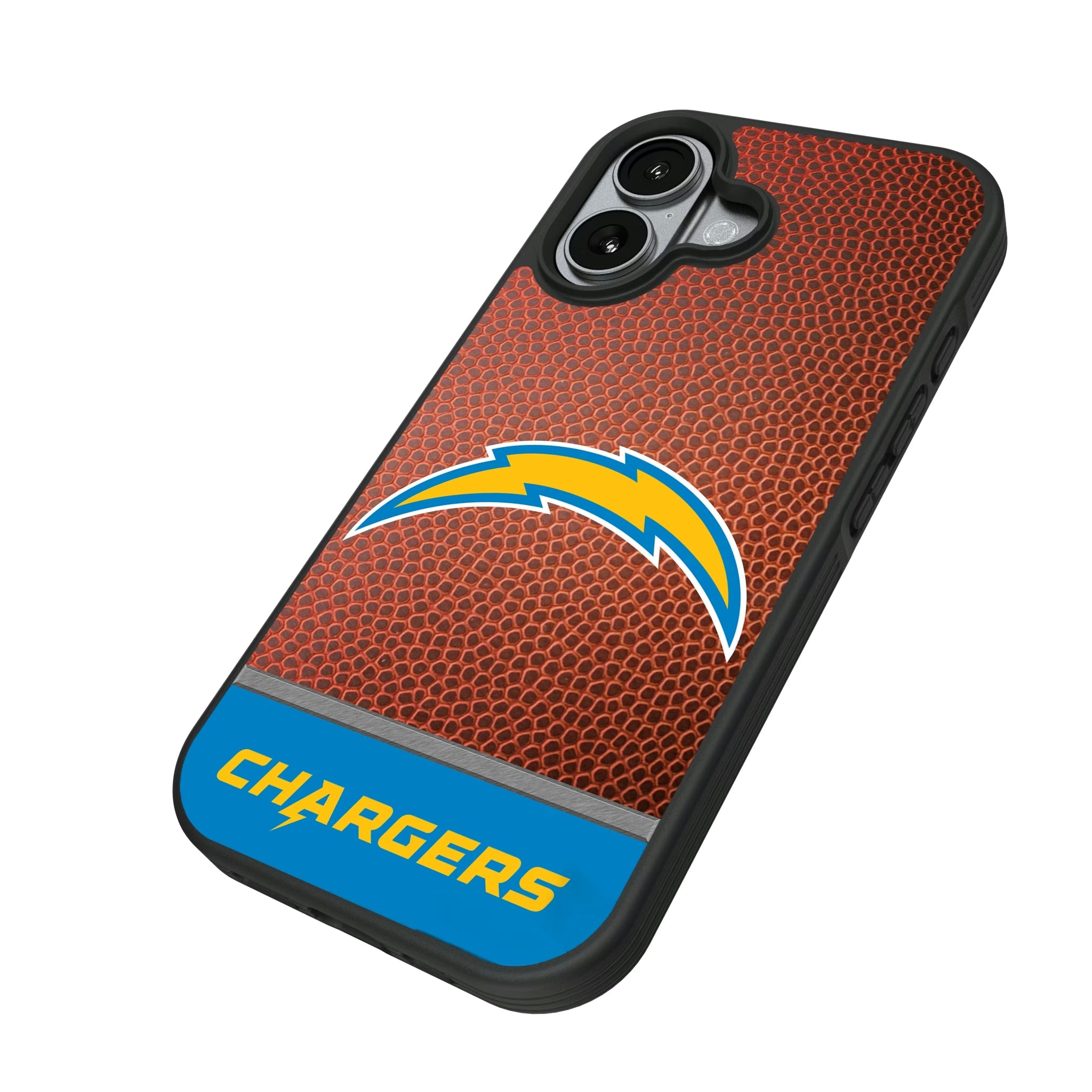 Los Angeles Chargers Football Wordmark Bump Phone Case - Sports Gifts, Sports Memorabilia, Sports Collectibles, Fan Shop