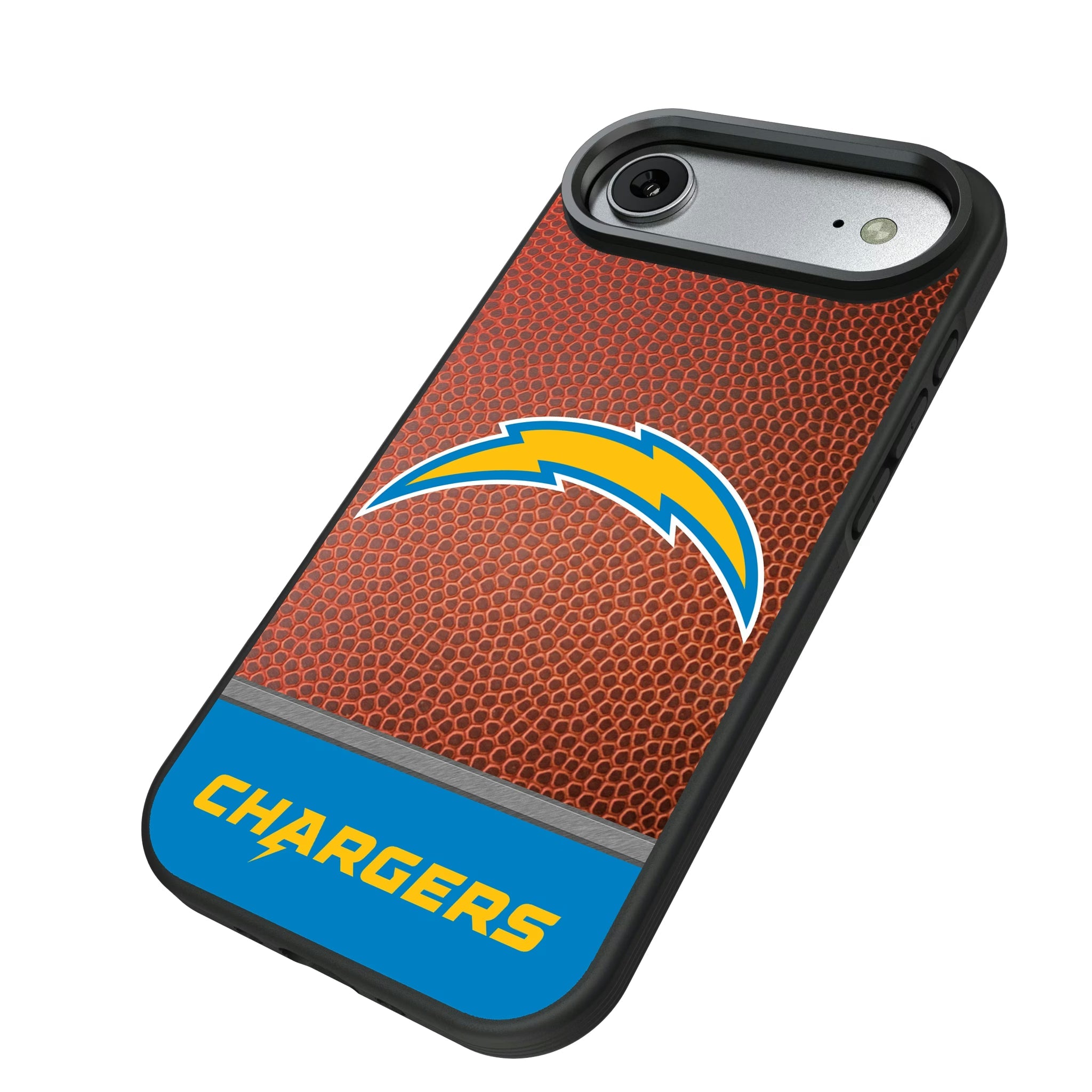 Los Angeles Chargers Football Wordmark Bump Phone Case - Sports Gifts, Sports Memorabilia, Sports Collectibles, Fan Shop