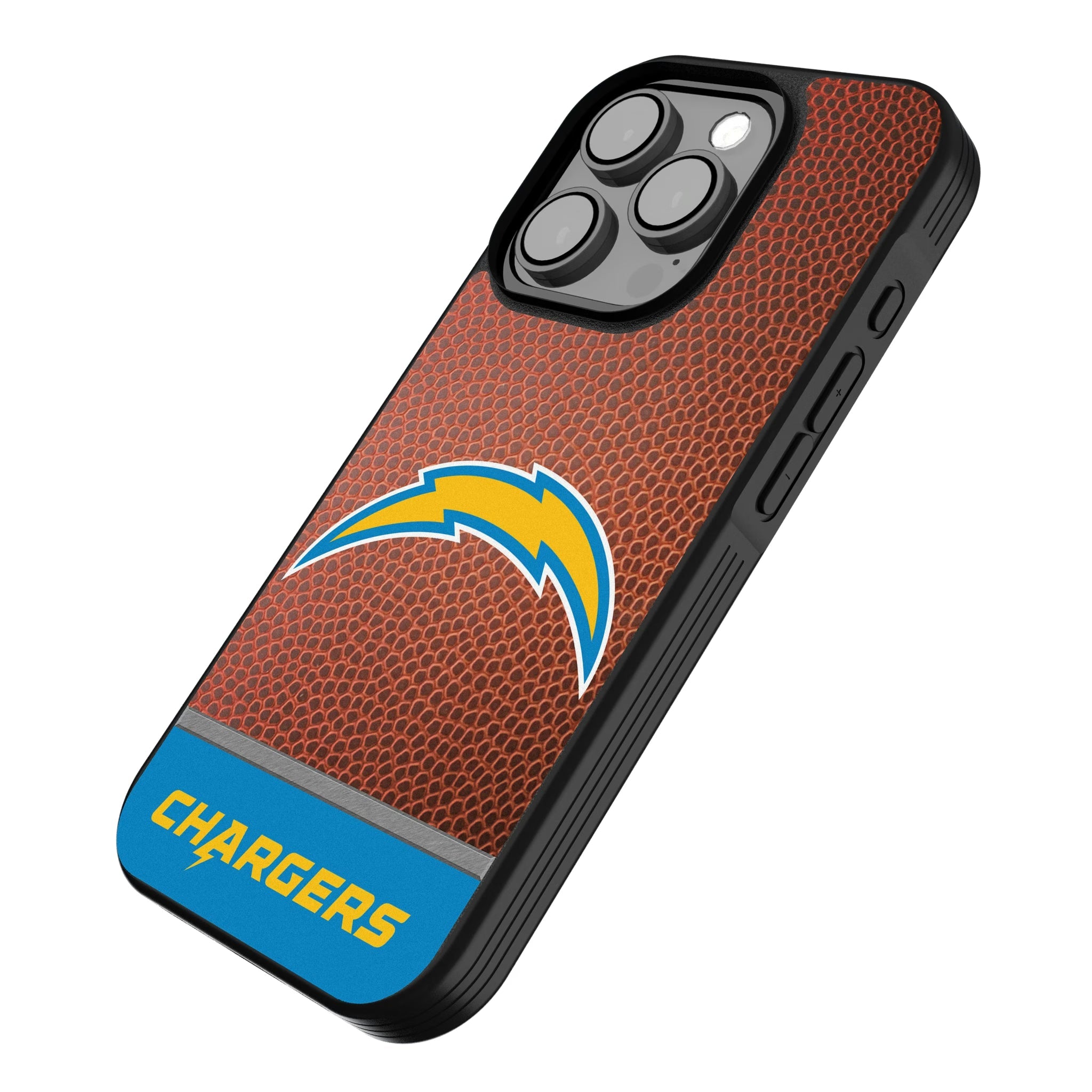 Los Angeles Chargers Football Wordmark Bump Phone Case - Sports Gifts, Sports Memorabilia, Sports Collectibles, Fan Shop