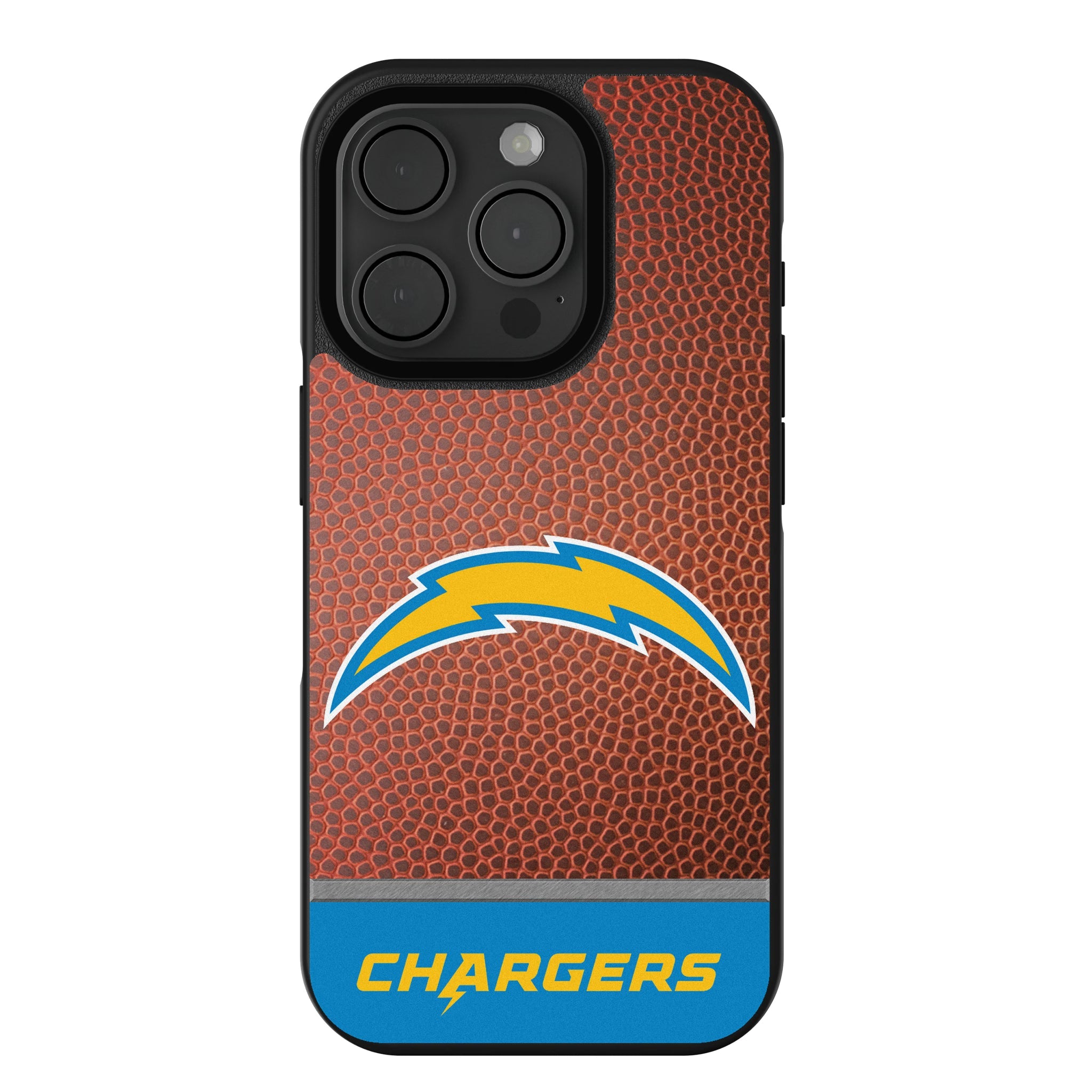 Los Angeles Chargers Football Wordmark Bump Phone Case - Sports Gifts, Sports Memorabilia, Sports Collectibles, Fan Shop