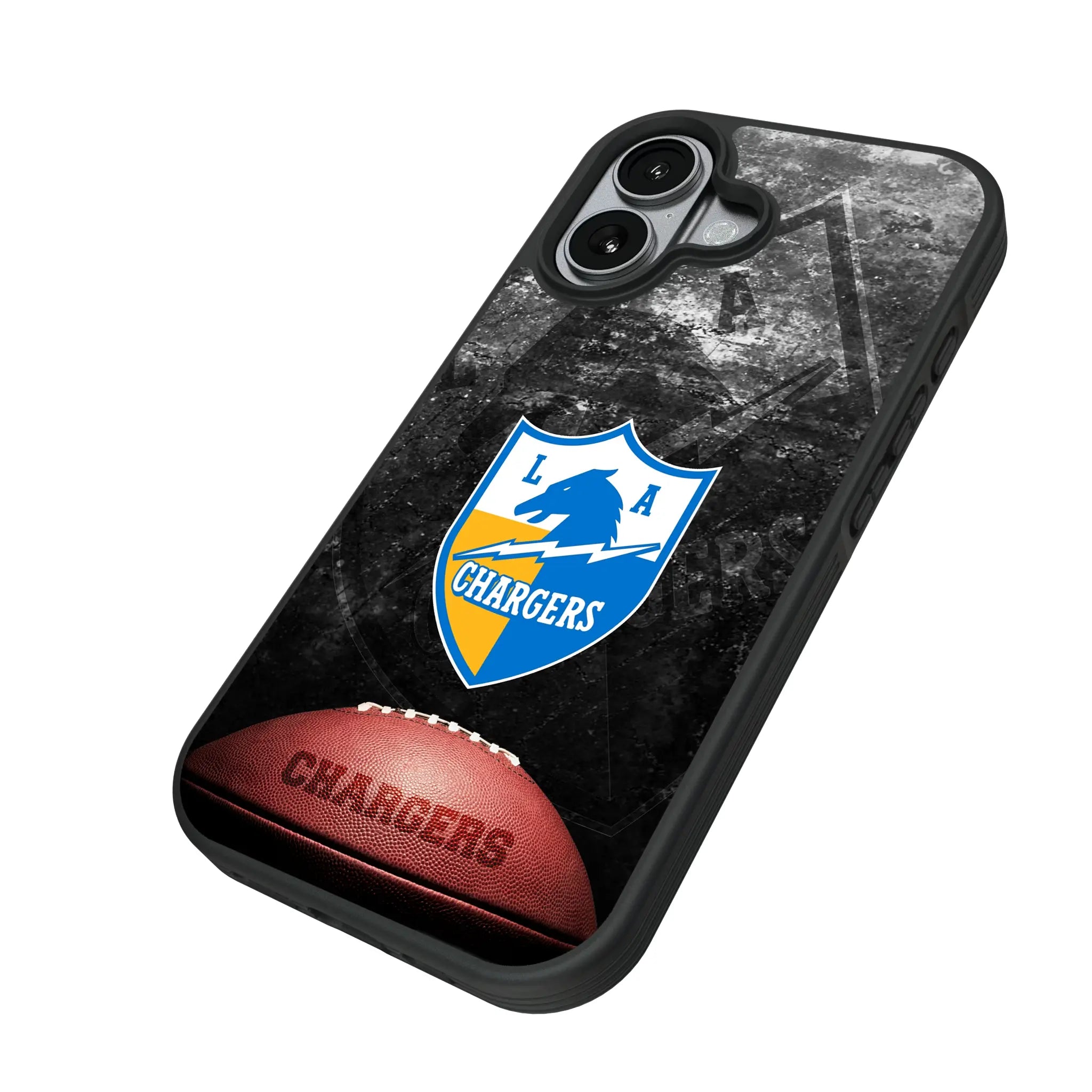Los Angeles Chargers Historic Collection Legendary Bump Phone Case