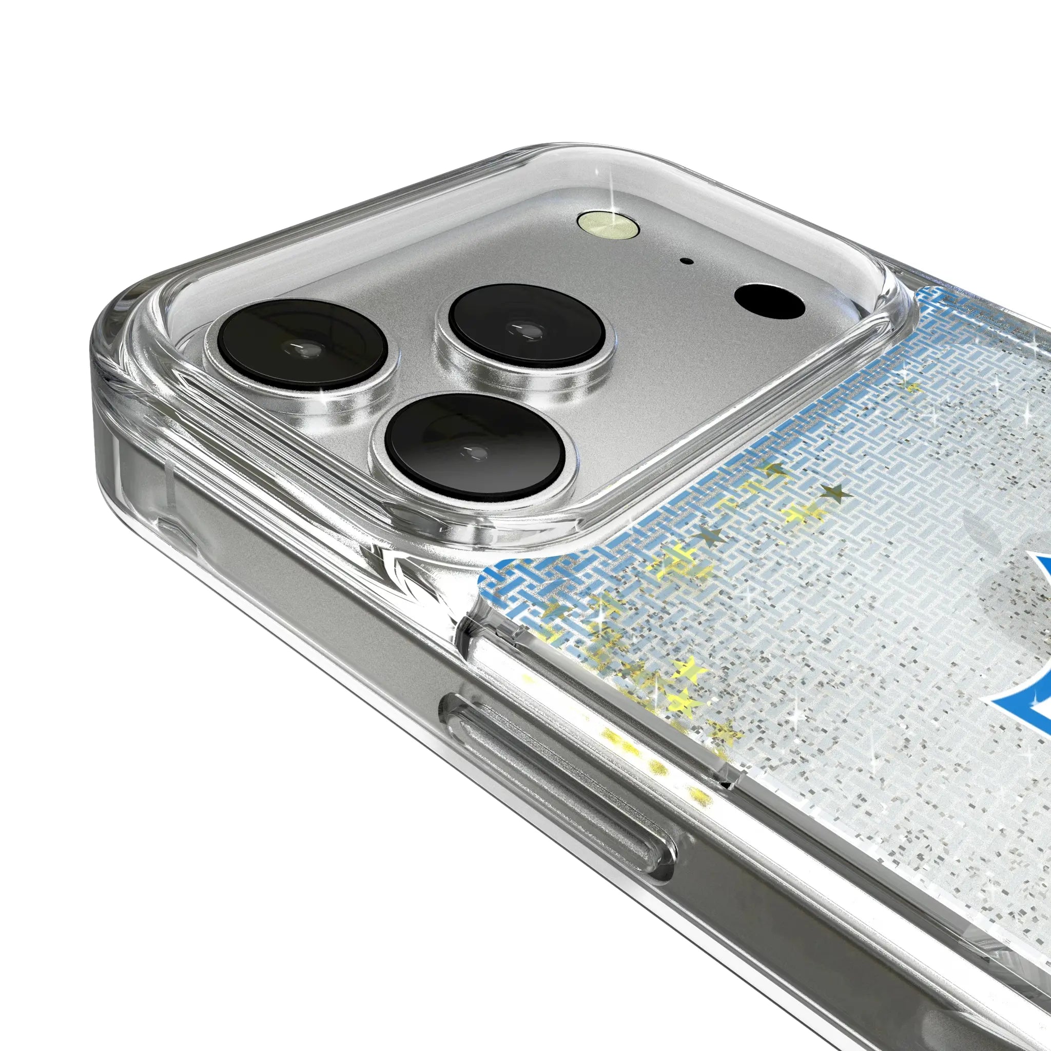 Los Angeles Chargers Historic Collection Linen Glitter Phone Case