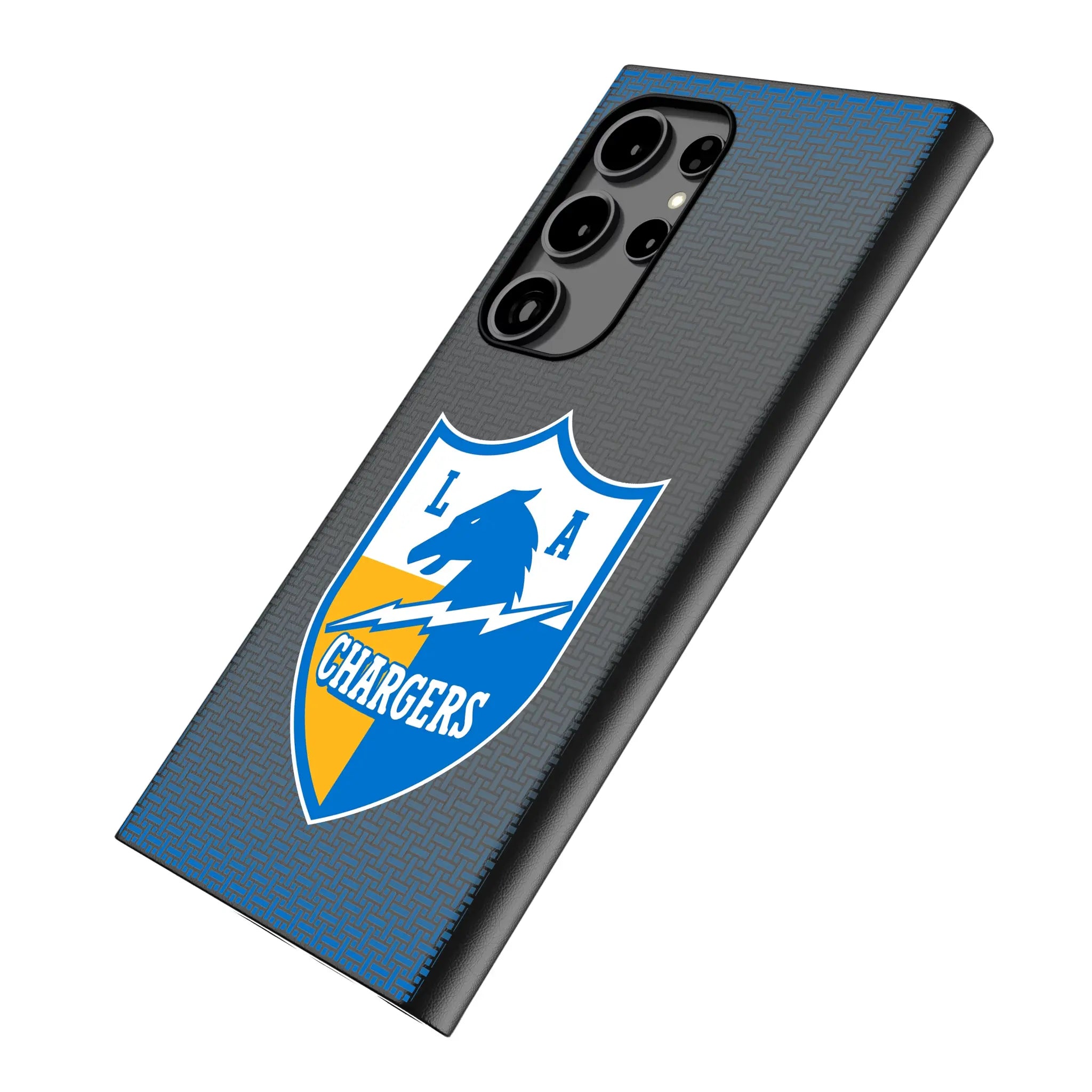 Los Angeles Chargers Historic Collection Linen MagSafe Compatible Phone Case for Samsung Galaxy
