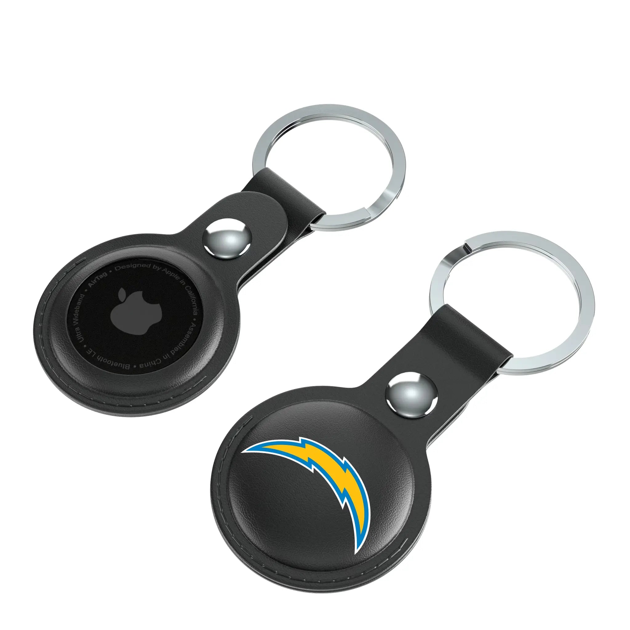 Los Angeles Chargers Insignia Black Airtag Holder 2-Pack