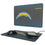 Los Angeles Chargers Linen 15-Watt Wireless Charger and Mouse Pad