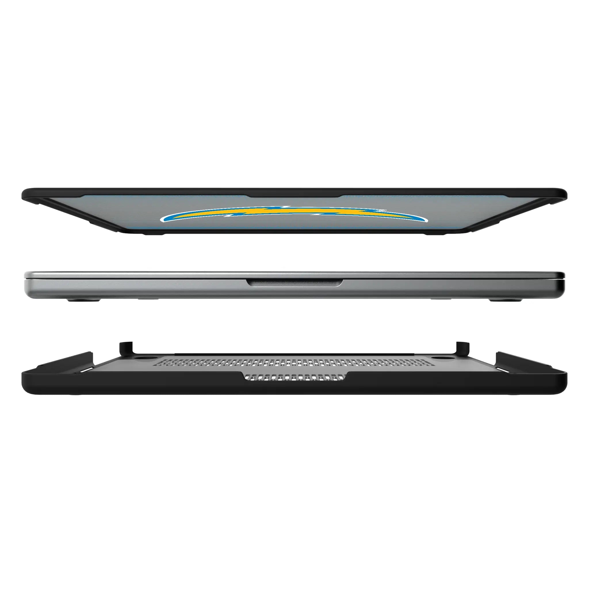 Los Angeles Chargers Linen Laptop Case for Apple MacBook