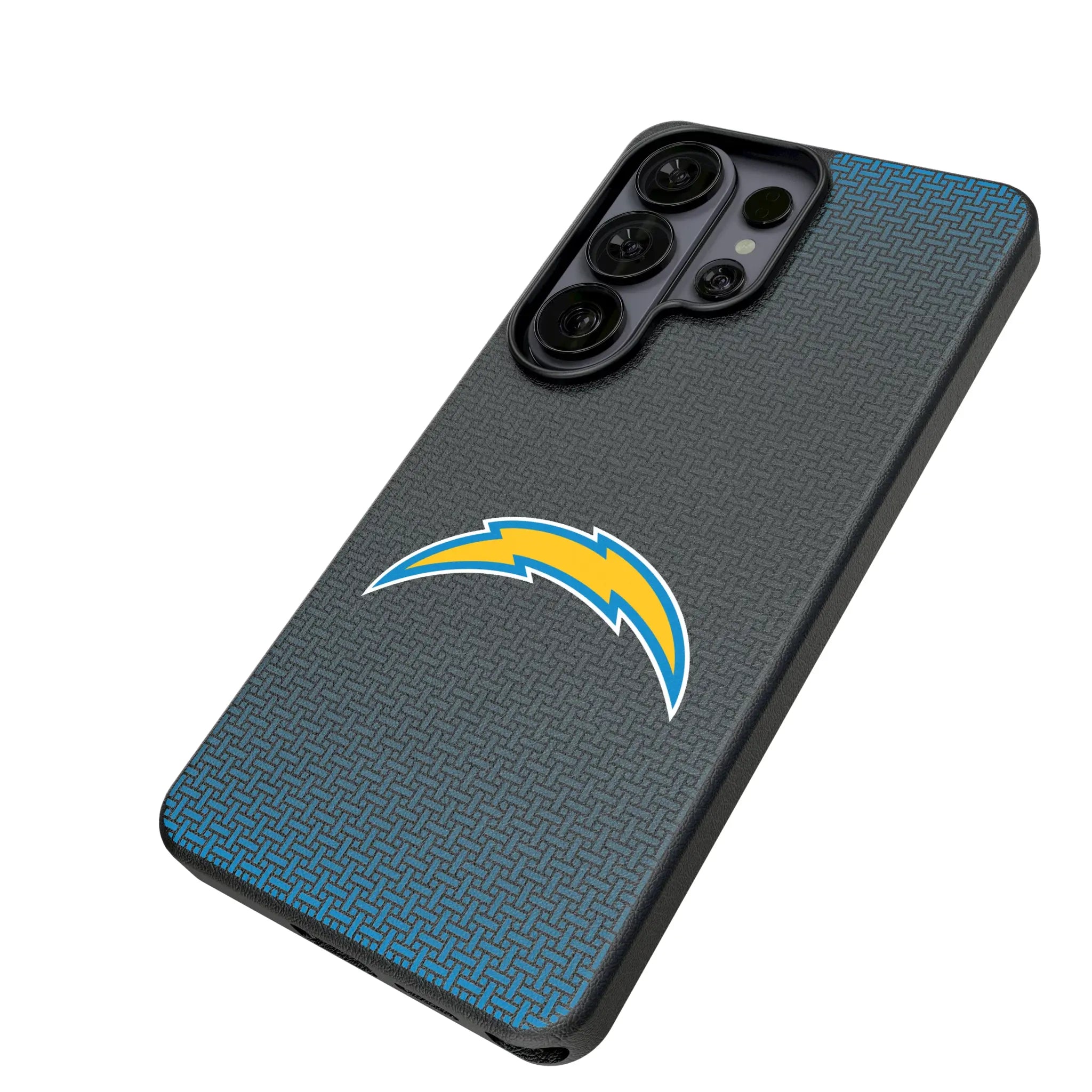 Los Angeles Chargers Linen MagSafe Compatible Phone Case for Samsung Galaxy
