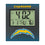 Los Angeles Chargers Linen Wall Clock