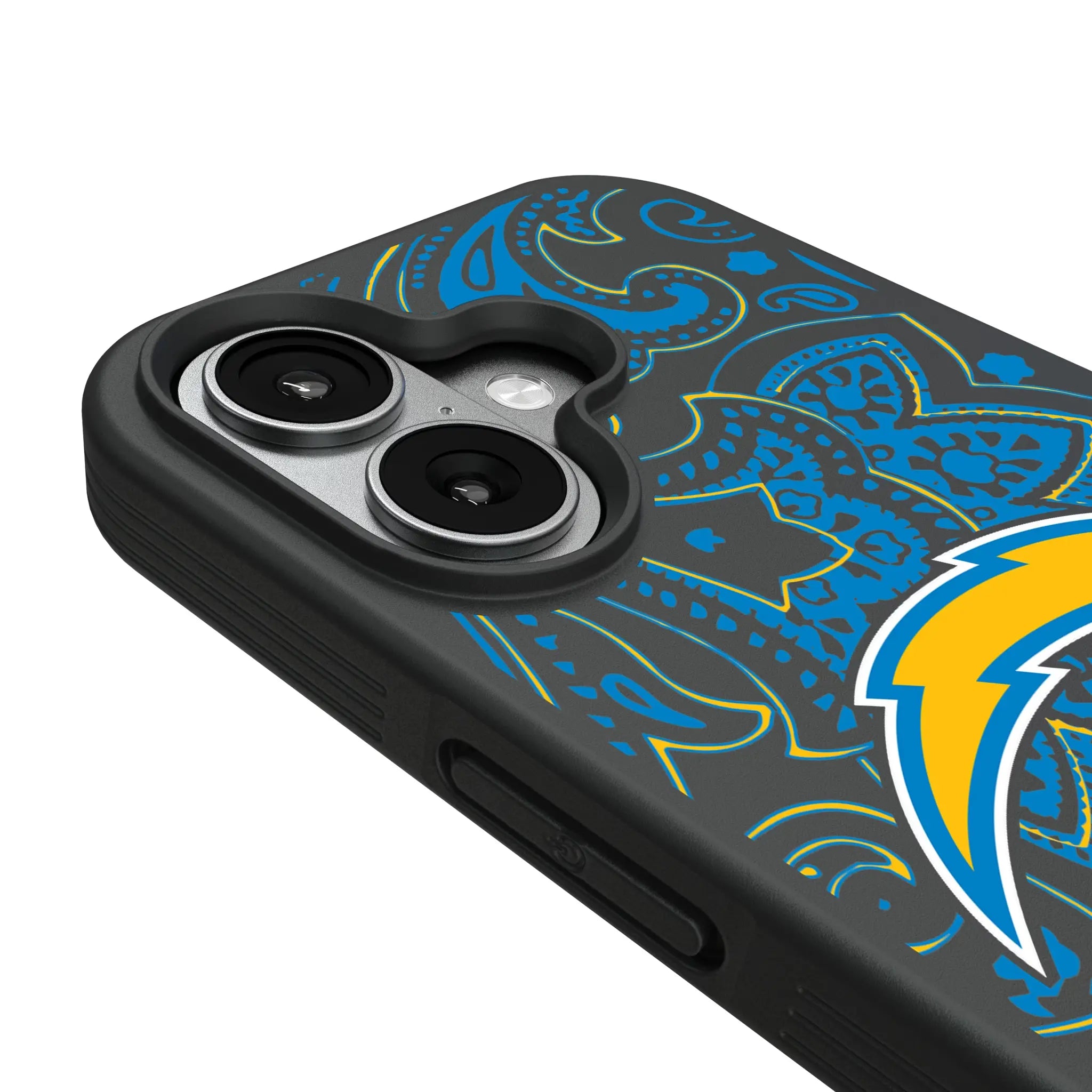 Los Angeles Chargers Paisley Bump Phone Case