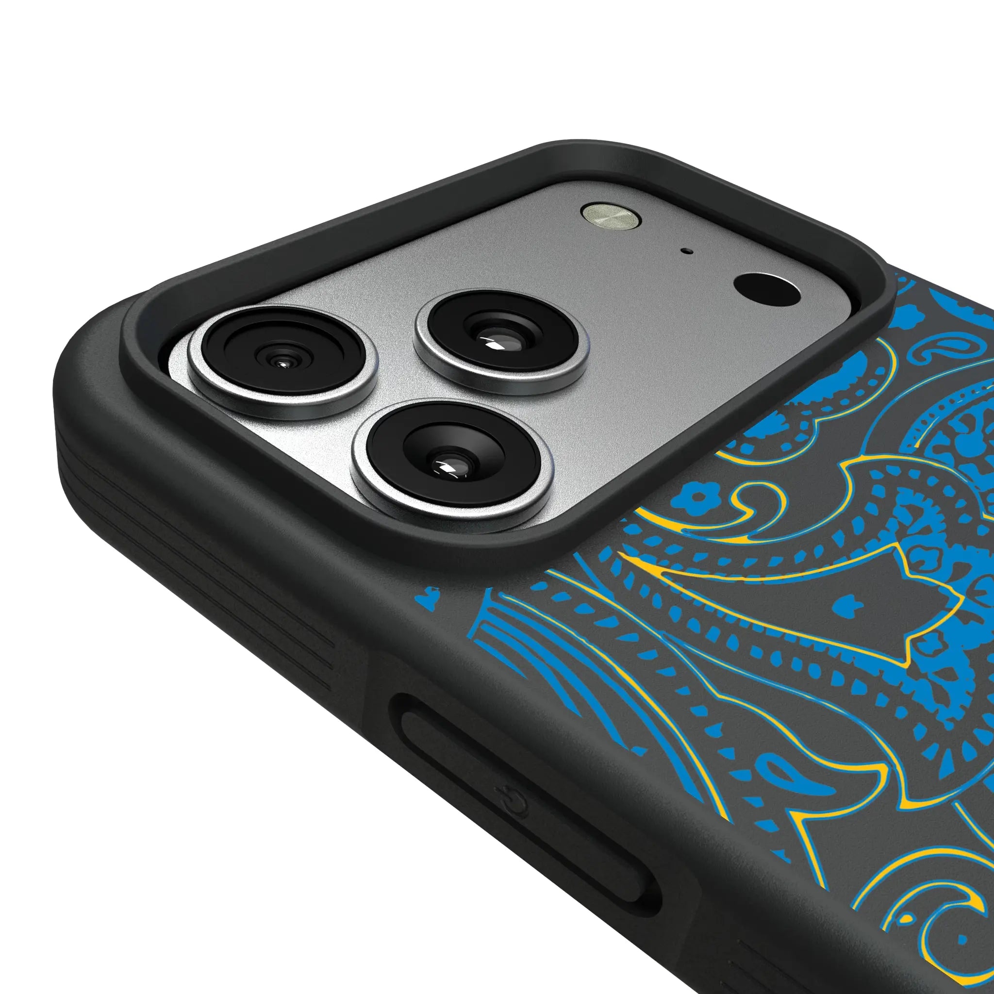Los Angeles Chargers Paisley Bump Phone Case