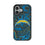 Los Angeles Chargers Paisley Bump Phone Case