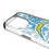 Los Angeles Chargers Paisley Clear Phone Case for Apple iPhone