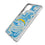 Los Angeles Chargers Paisley Clear Phone Case for Samsung Galaxy