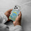 Los Angeles Chargers Paisley Glitter Phone Case
