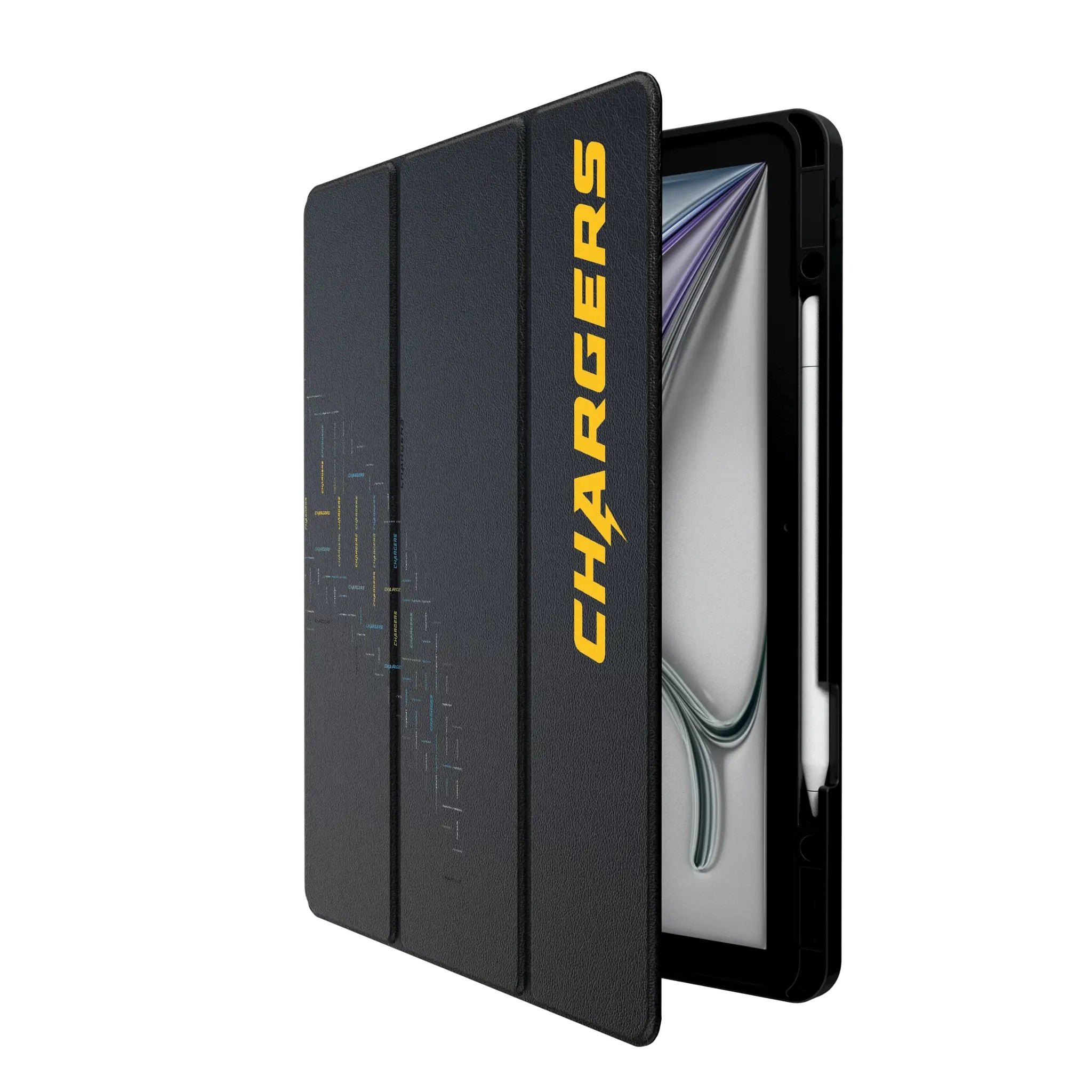 Los Angeles Chargers Quadtile Tablet Case for Apple iPad