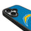 Los Angeles Chargers Stripe Bump Phone Case - Sports Gifts, Sports Memorabilia, Sports Collectibles, Fan Shop