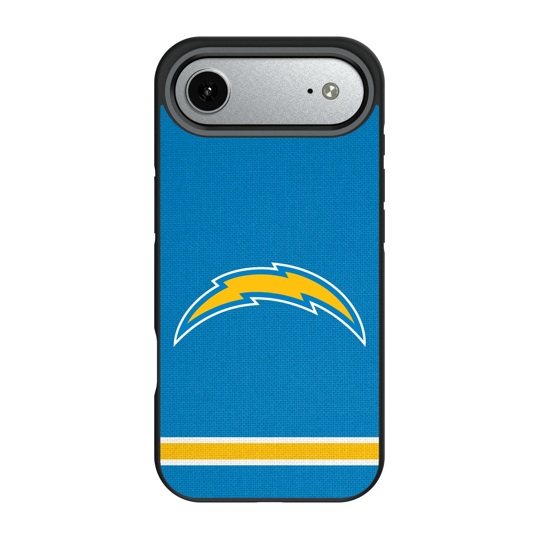 Los Angeles Chargers Stripe Bump Phone Case - Sports Gifts, Sports Memorabilia, Sports Collectibles, Fan Shop