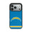Los Angeles Chargers Stripe Bump Phone Case - Sports Gifts, Sports Memorabilia, Sports Collectibles, Fan Shop