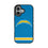 Los Angeles Chargers Stripe Bump Phone Case - Sports Gifts, Sports Memorabilia, Sports Collectibles, Fan Shop