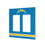 Los Angeles Chargers Stripe Hidden-Screw Light Switch Plate