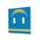 Los Angeles Chargers Stripe Hidden-Screw Light Switch Plate