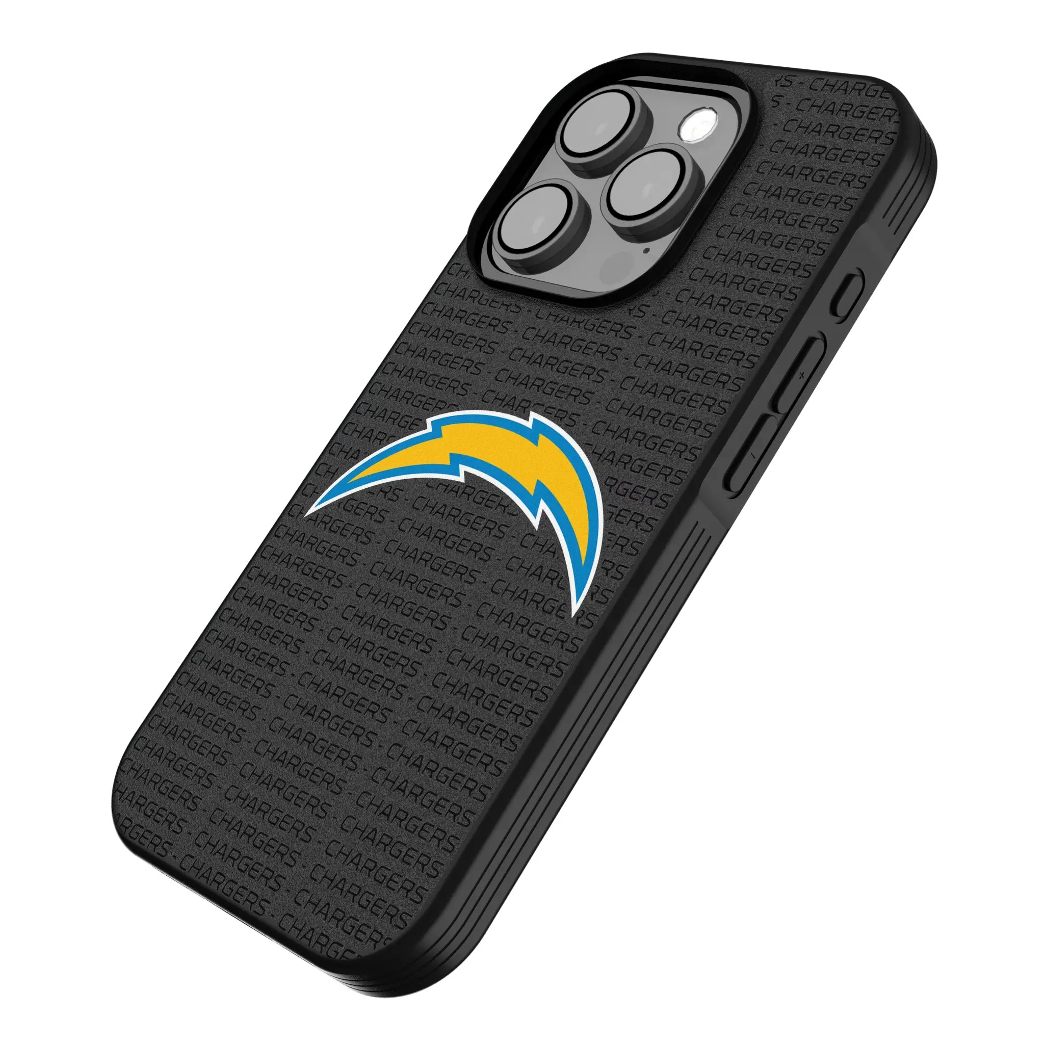 Los Angeles Chargers Text Backdrop Bump Phone Case