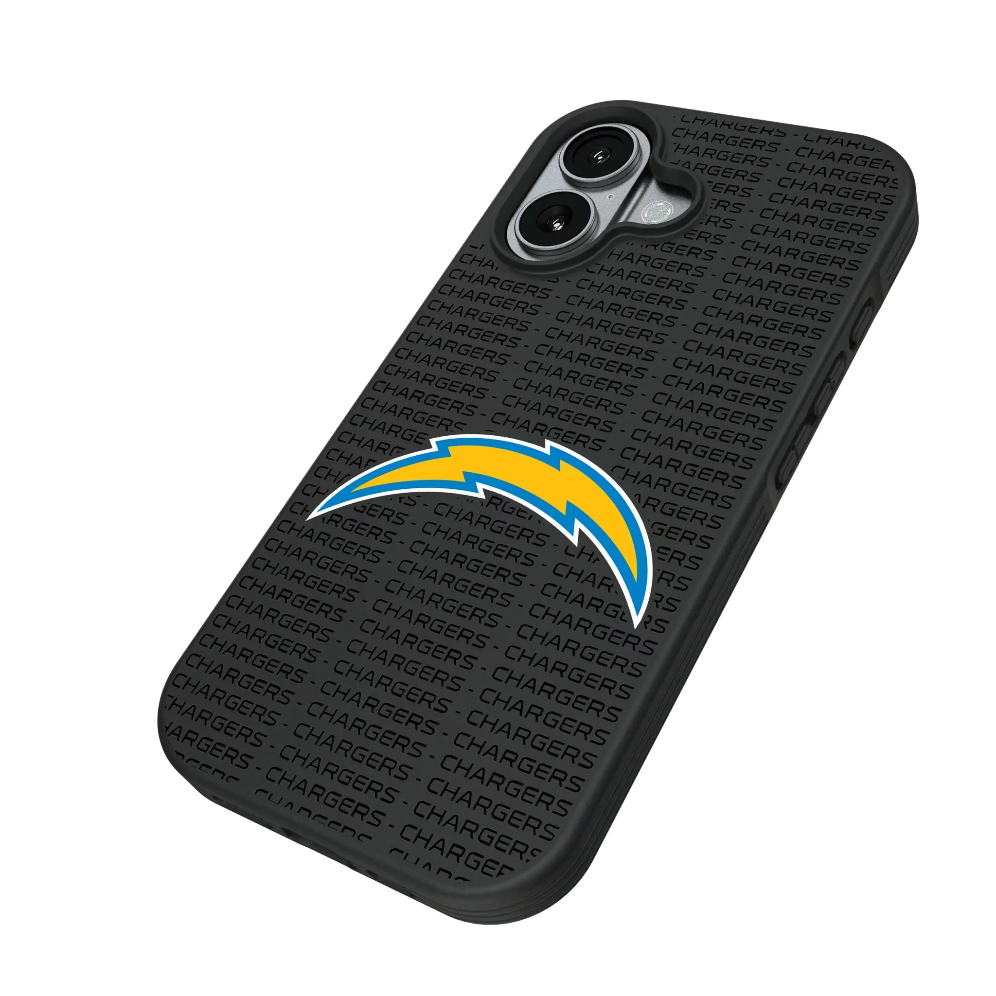 Los Angeles Chargers Text Backdrop Bump Phone Case