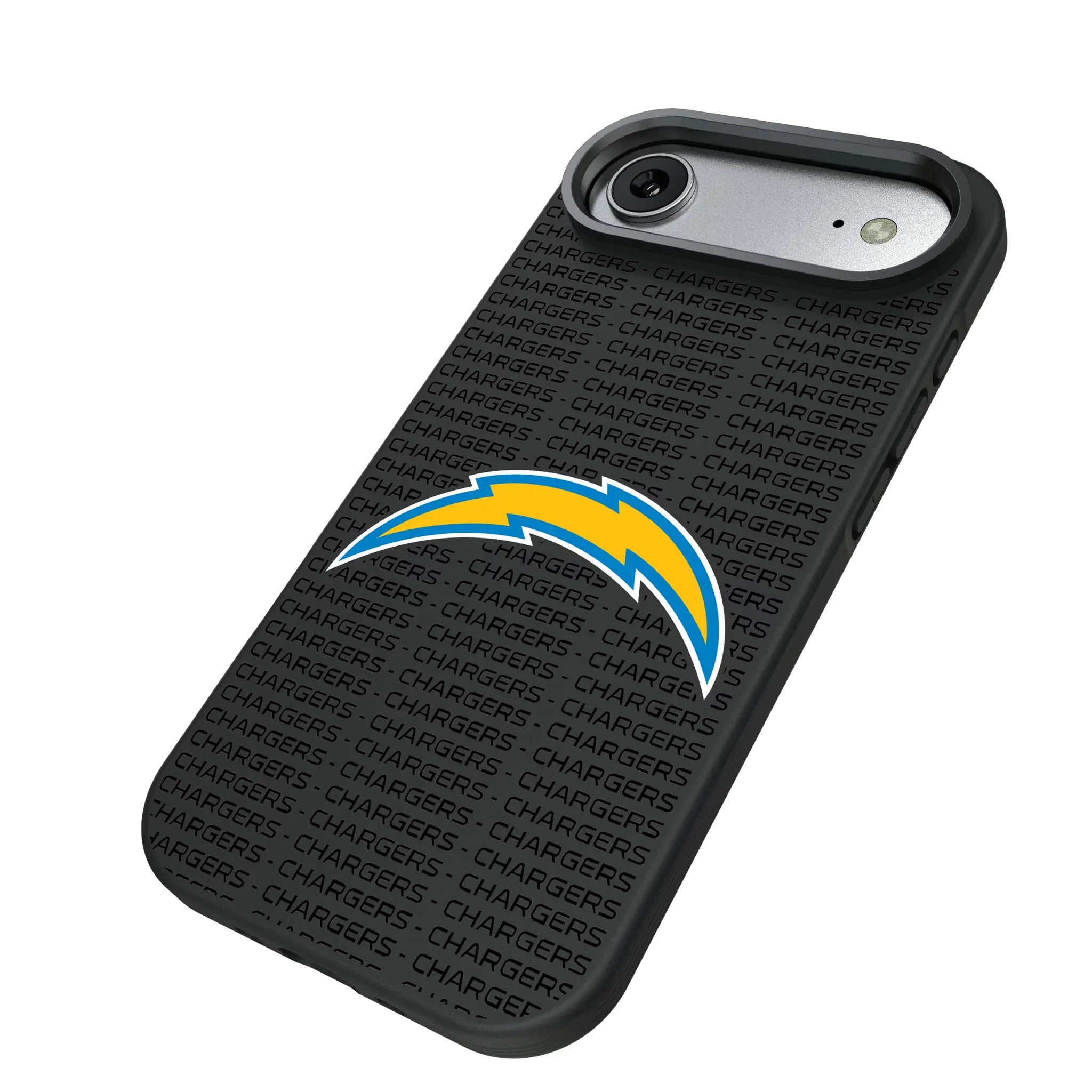 Los Angeles Chargers Text Backdrop Bump Phone Case