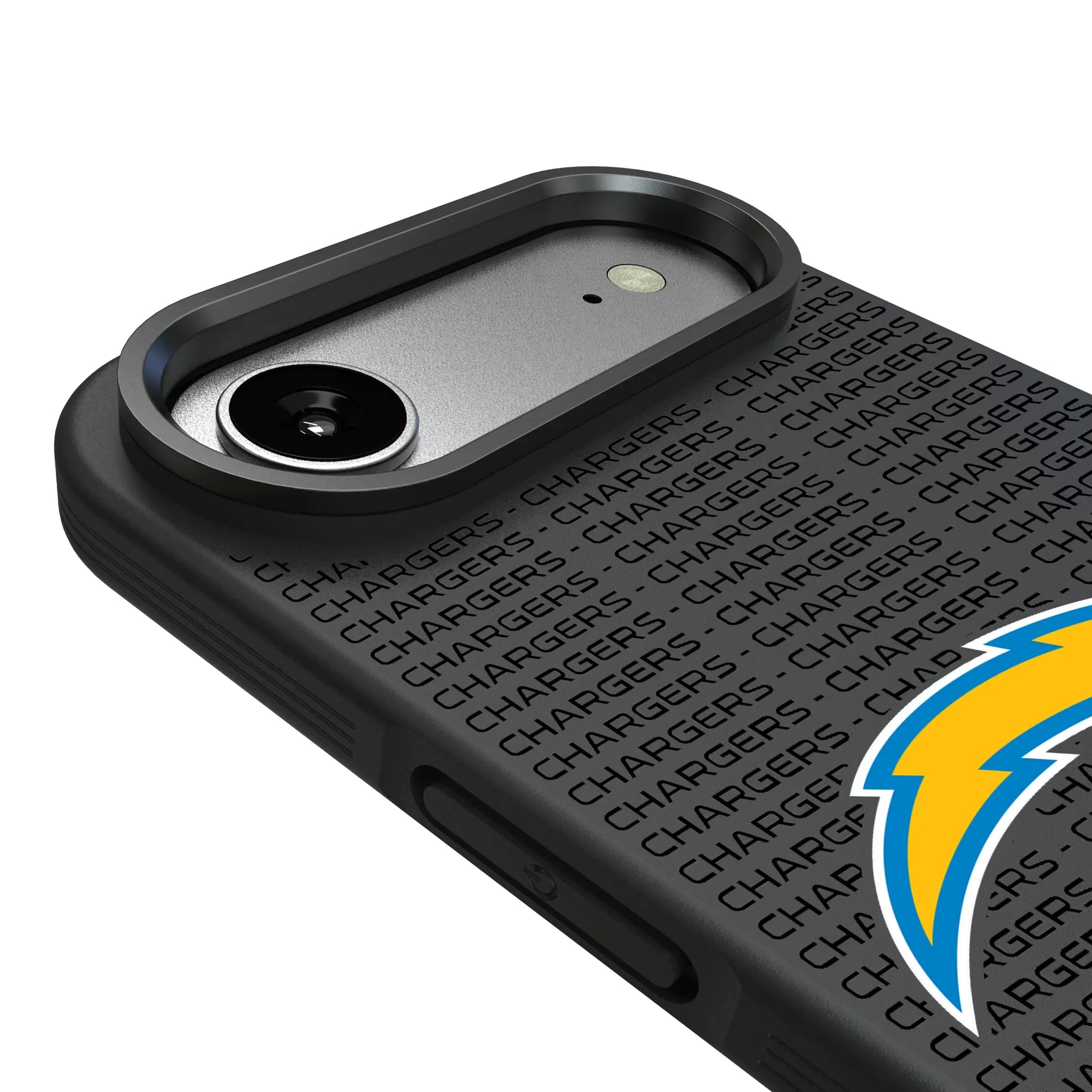 Los Angeles Chargers Text Backdrop Bump Phone Case